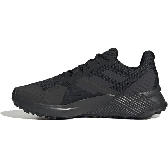 NWT adidas mens Terrex SoulStride Black/Carbon/Grey-SZ 9.5 main image 6